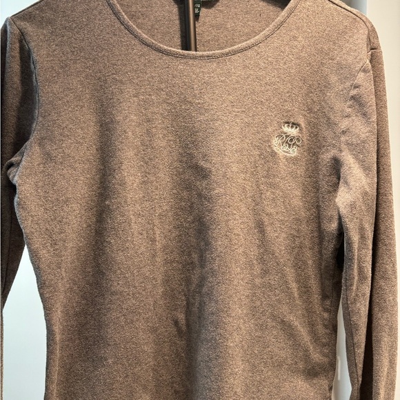 Ralph Lauren Gray Long Sleeve Shirt, Size XL - Picture 2 of 9